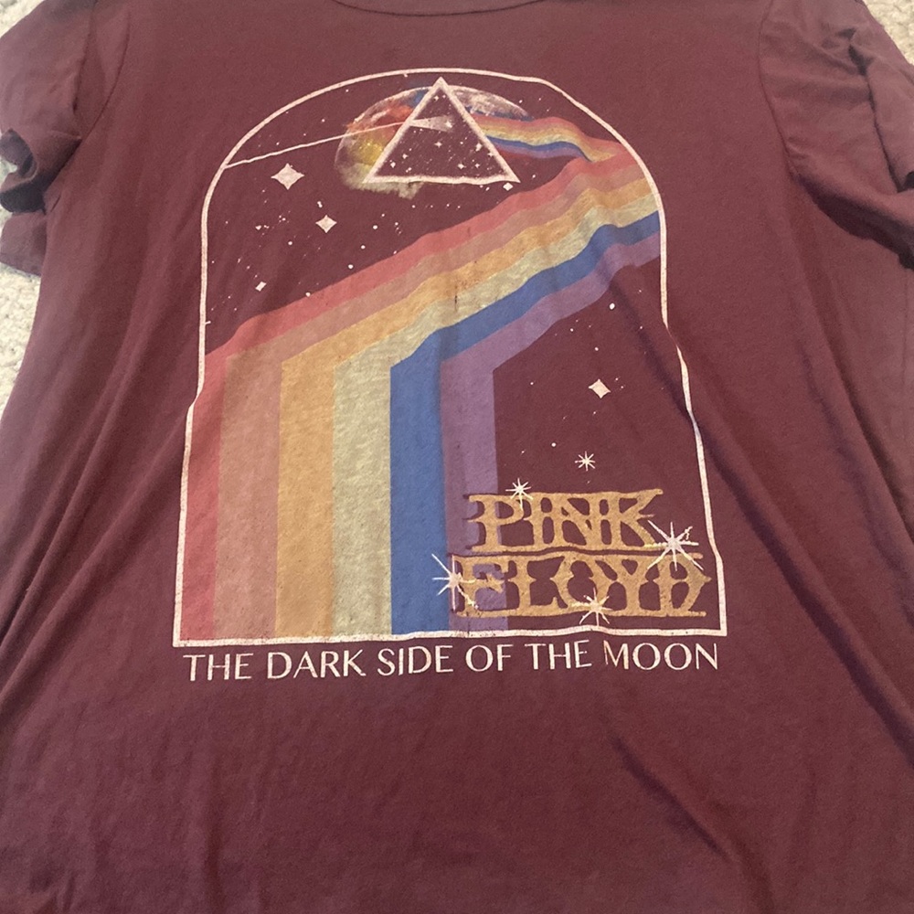 purple Pink Floyd T-shirt from target